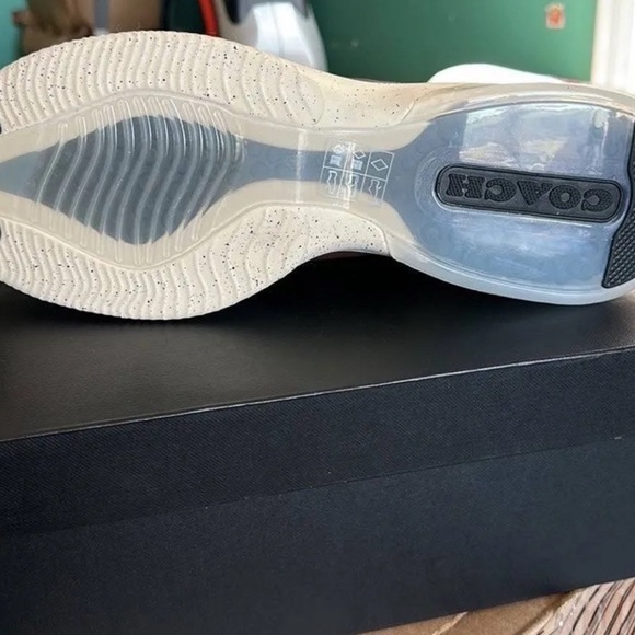 Men’s coach shoes , wore them twice . - Picture 4 of 4